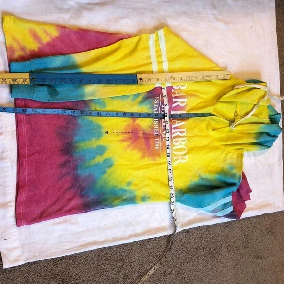 Lagaci Hoodie Tied dyed Sweatshirt Women Size Xl. - Picture 3 of 6